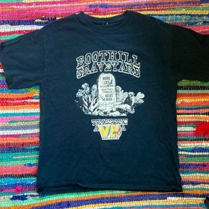 Vintage VBTV©️ Black Boothill Graveyard 🪦 Logo Tee 💯% Cotton
